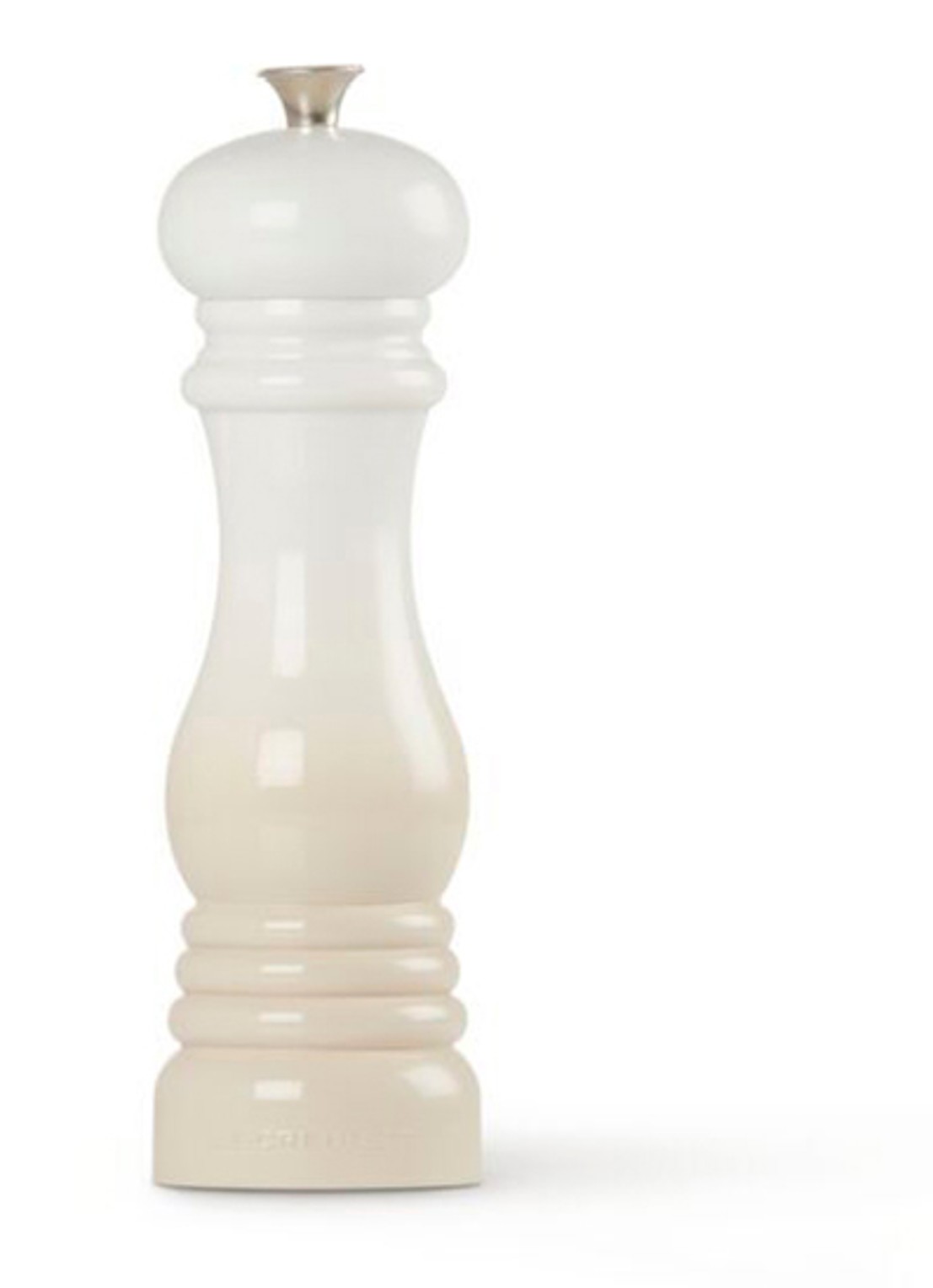Le Creuset Zoutmolen 21 cm - achterkant 5 gebroken wit