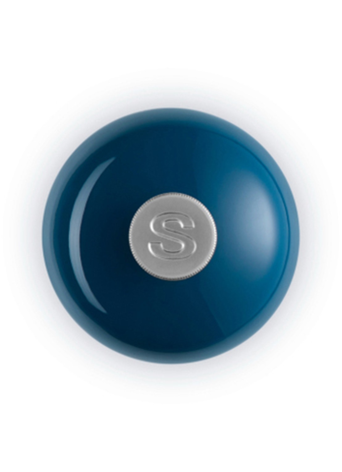 Le Creuset Zoutmolen 6 cm - detail donkerblauw