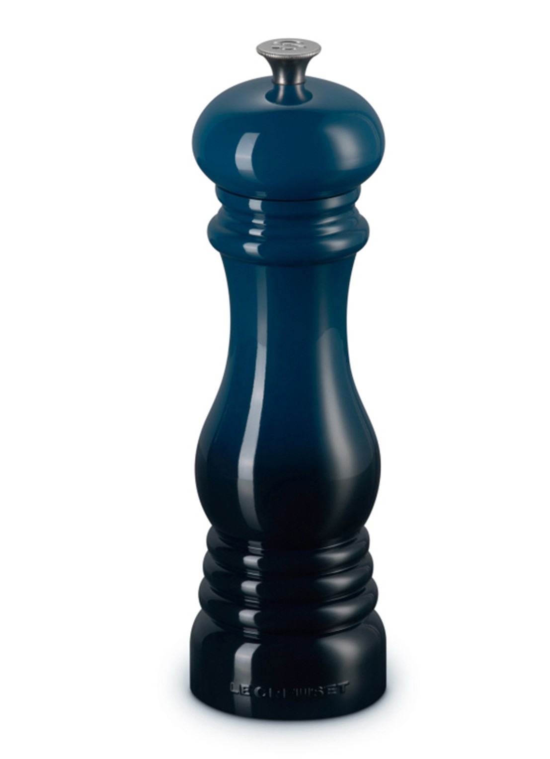 Le Creuset Zoutmolen 6 cm - voorkant 5 donkerblauw
