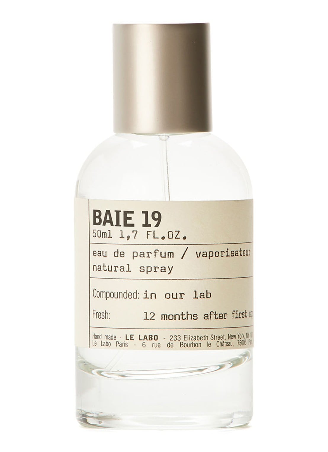 Le Labo Baie 19 Eau de Parfum - voorkant undefined