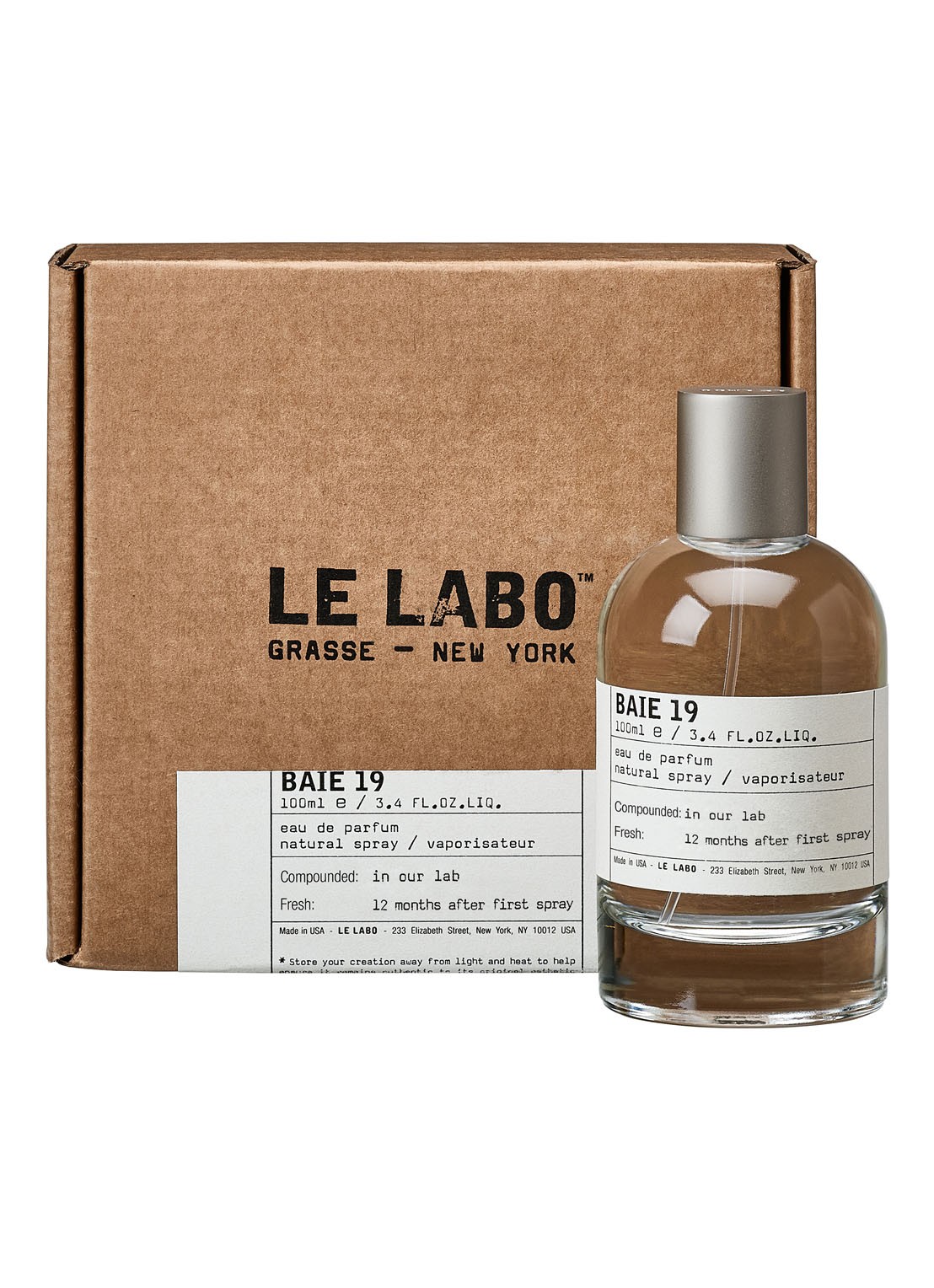 Le Labo Baie 19 Eau de Parfum - voorkant 3 undefined