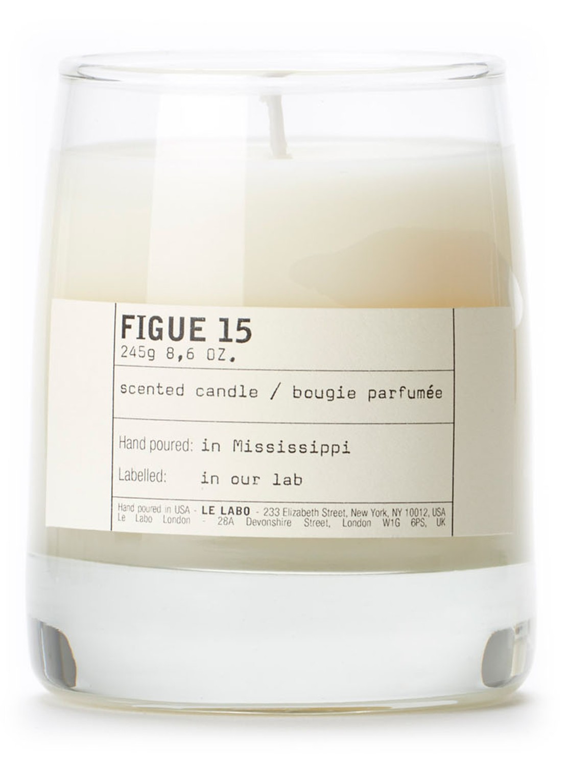 Le Labo Figue 15 Classic Candle geurkaars - voorkant undefined