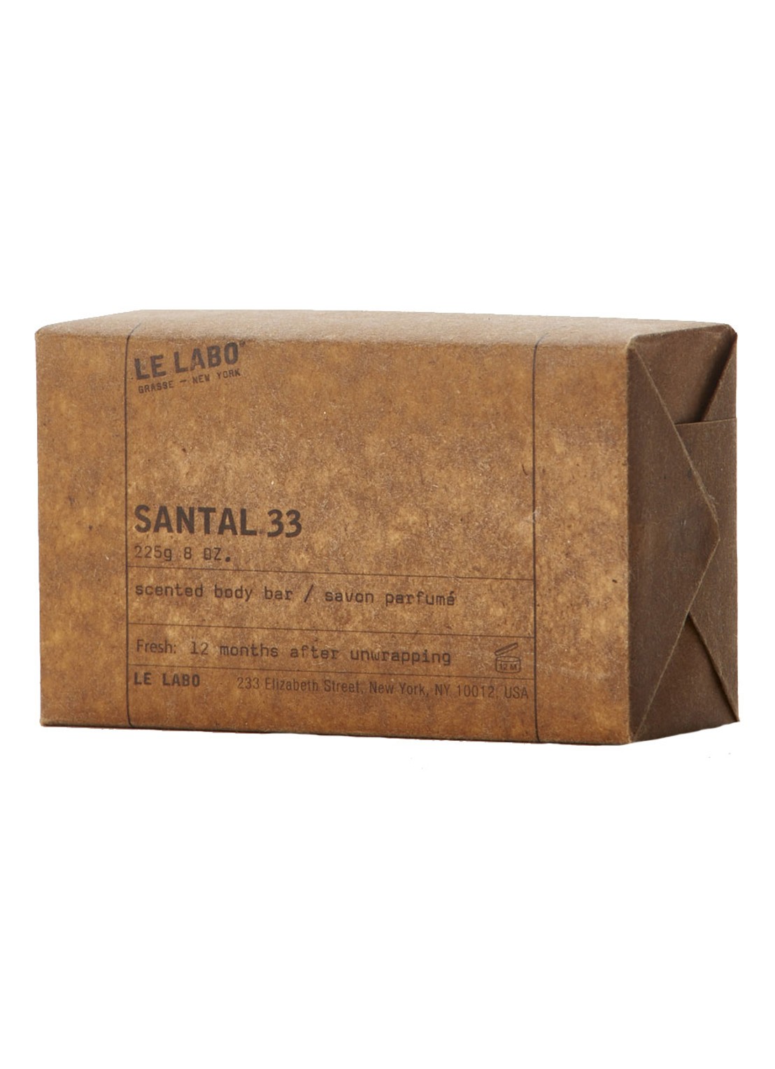 Le Labo Santal 33 Scented Body Bar - zeep - voorkant undefined