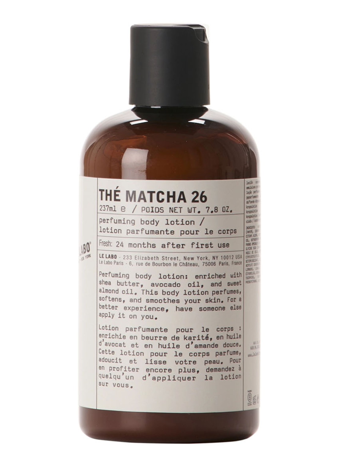 Le Labo Thé Matcha 26 hand- & bodylotion  - voorkant 2 undefined