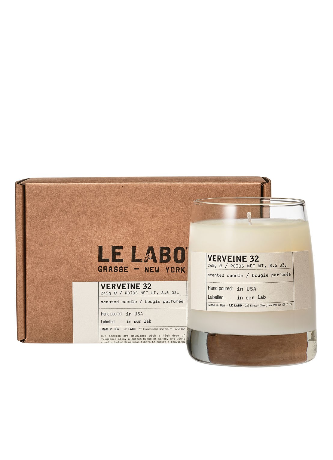 Le Labo Verveine 32 geurkaars - voorkant 2 undefined