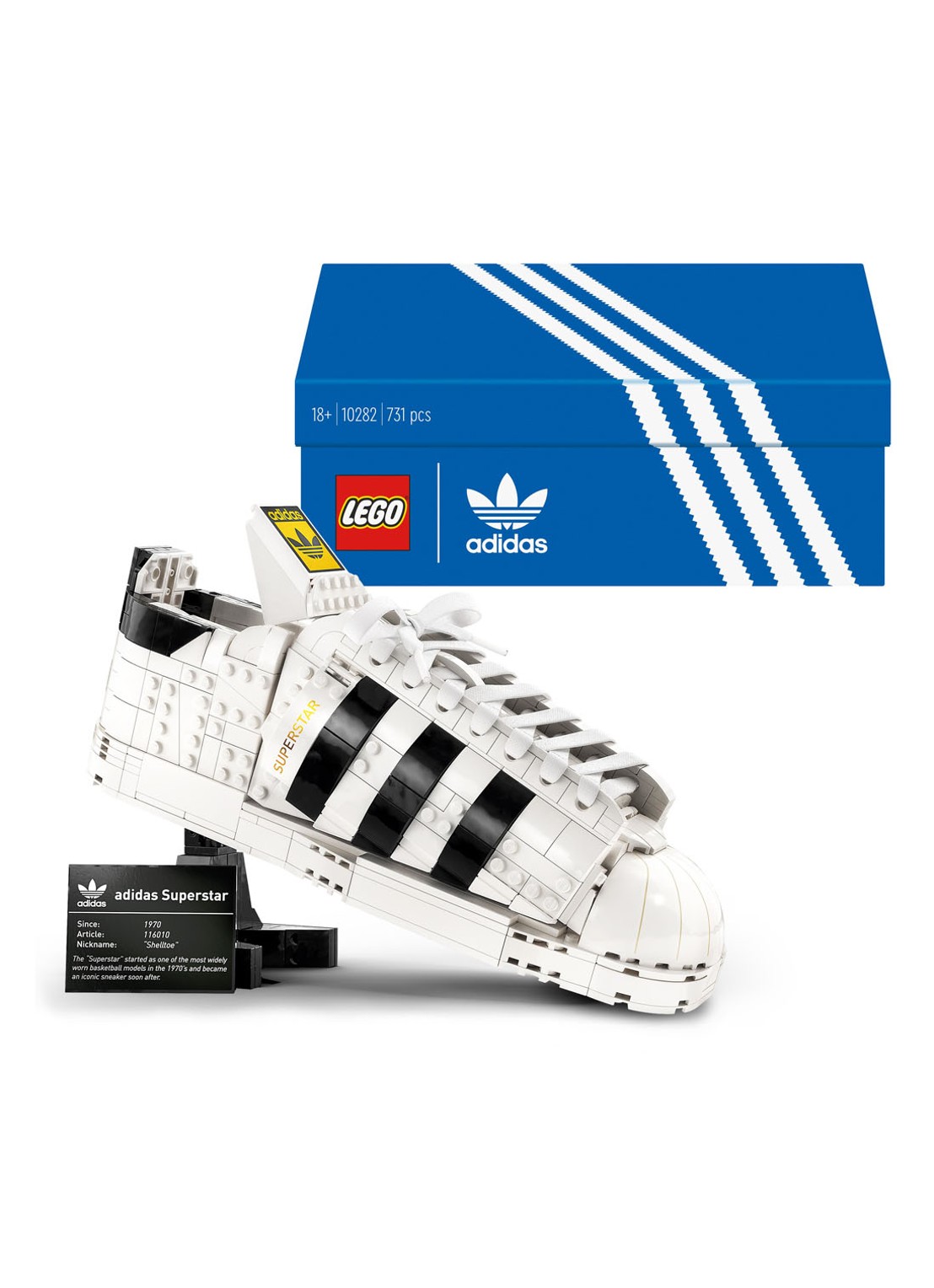 LEGO Adidas Originals Superstar - 10282  - detail 3 multicolor