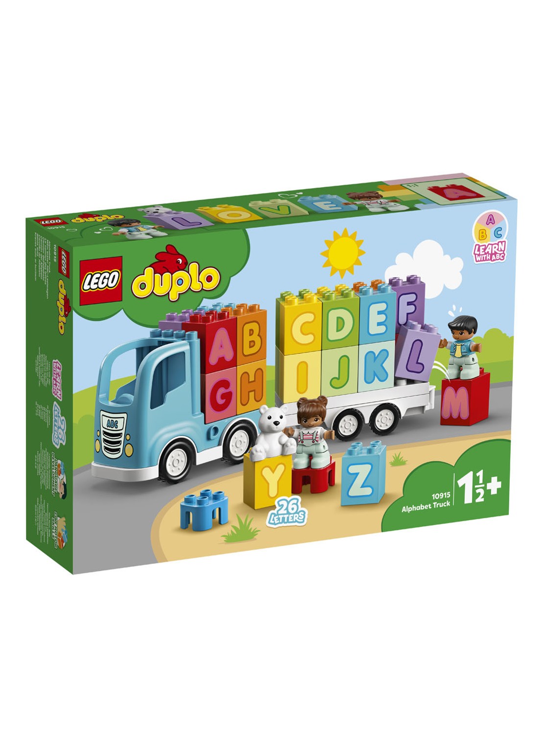 LEGO Alfabet vrachtwagen - 10915 - voorkant undefined