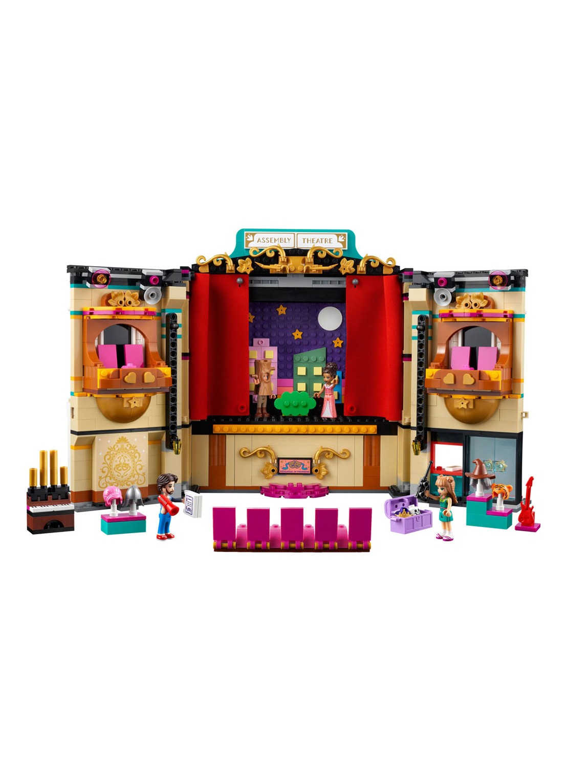 LEGO Andrea's theaterschool - 41714 - voorkant 2 multicolor