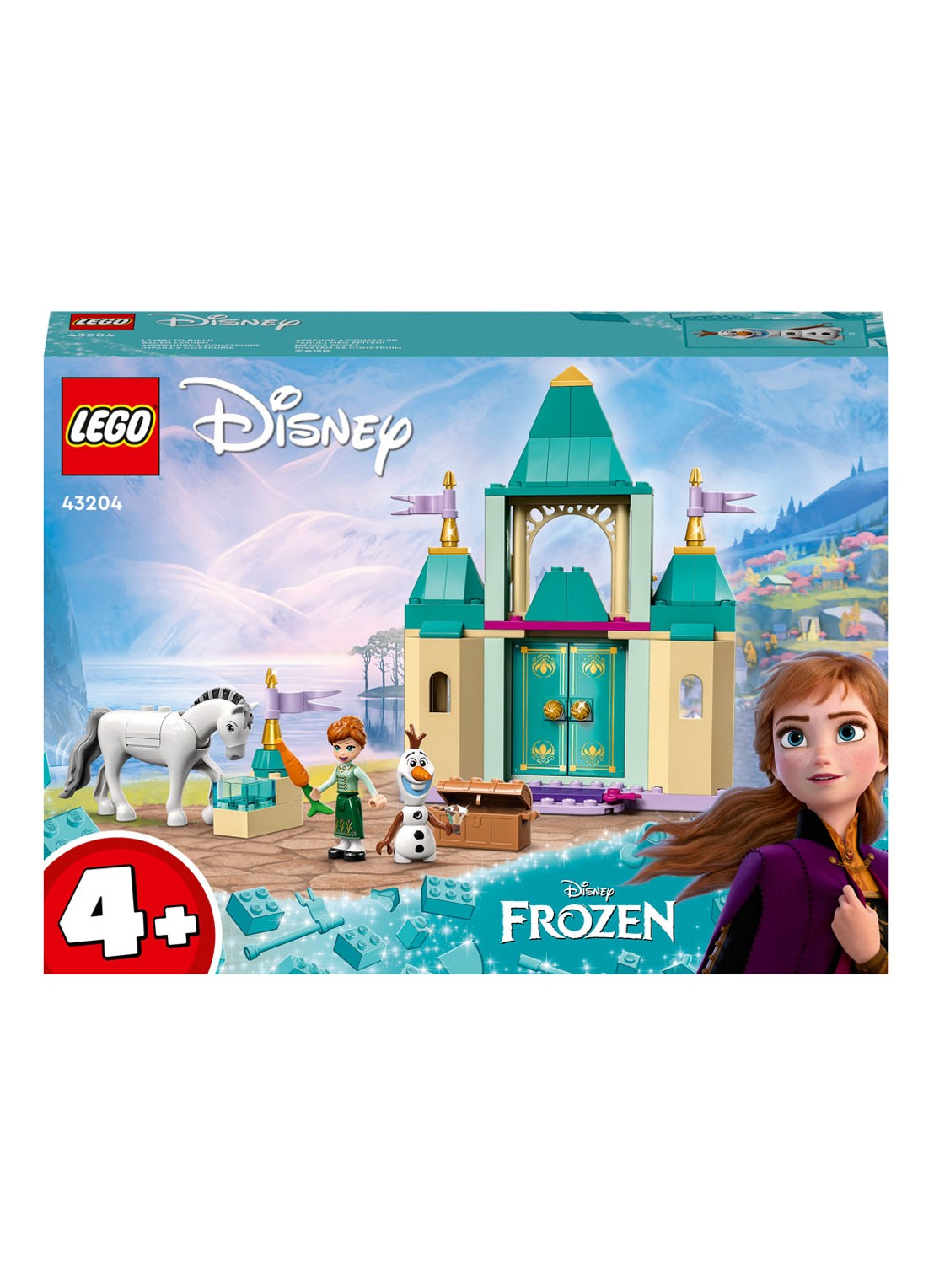 LEGO Anna en Olaf plezier in het kasteel - 43204 - voorkant 6 multicolor