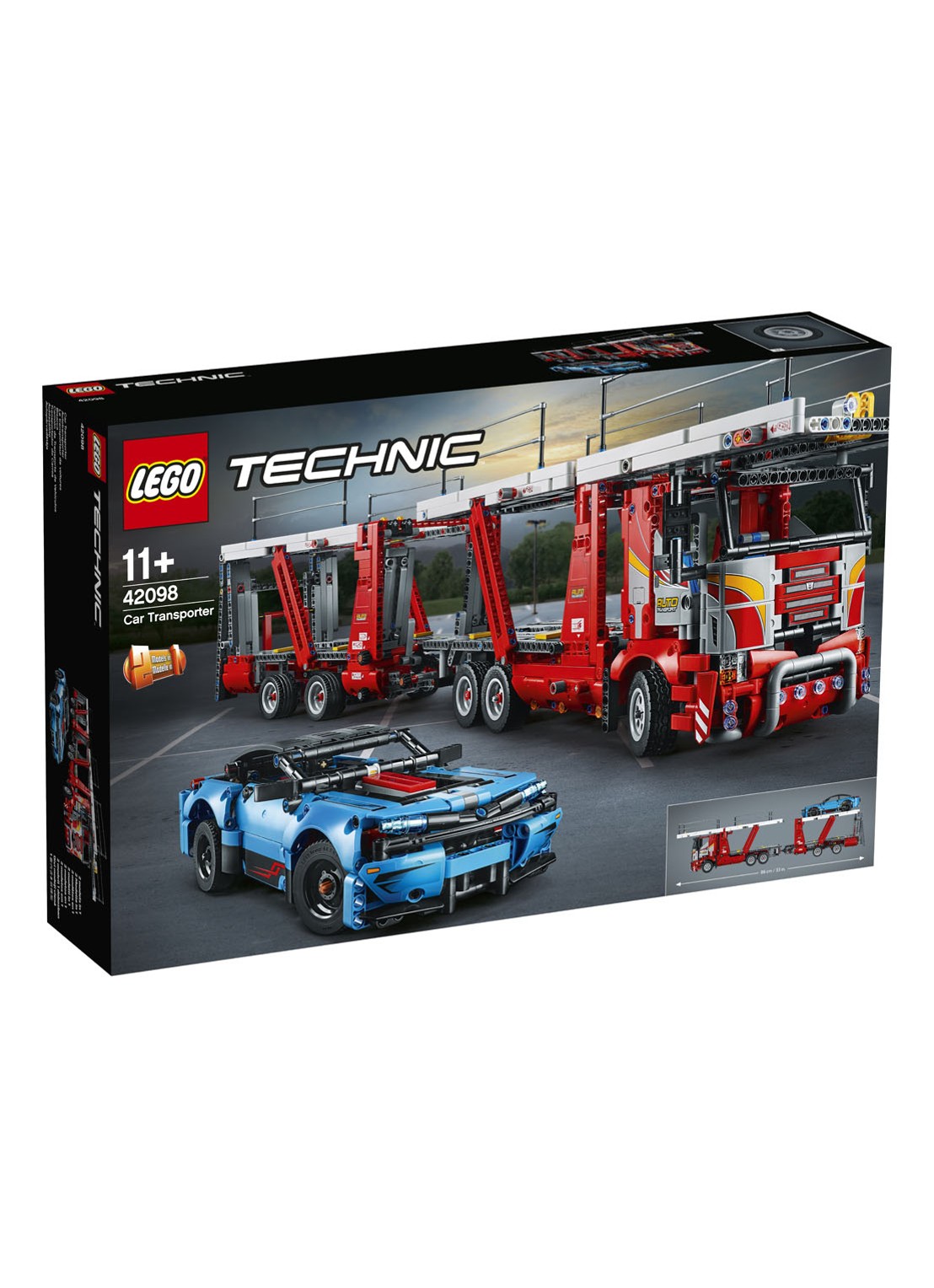 Lego Rood LEGO Autotransportvoertuig - 42098 • de Bijenkorf