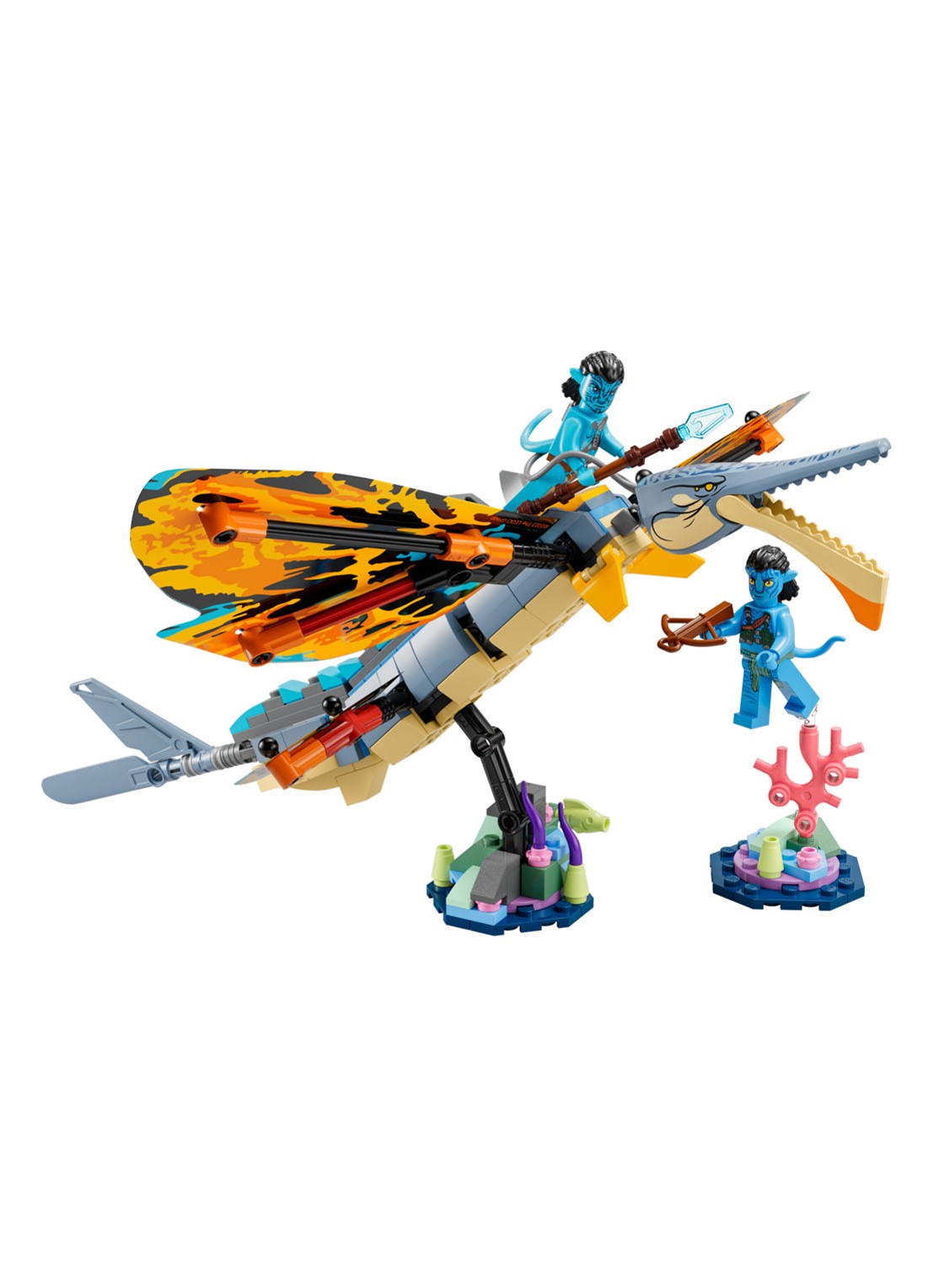 LEGO Avatar Skimwing avontuur set - 75576  - achterkant multicolor
