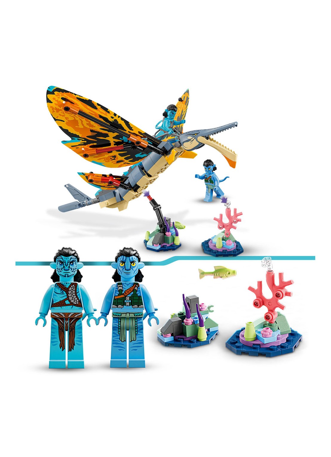 LEGO Avatar Skimwing avontuur set - 75576  - detail 3 multicolor