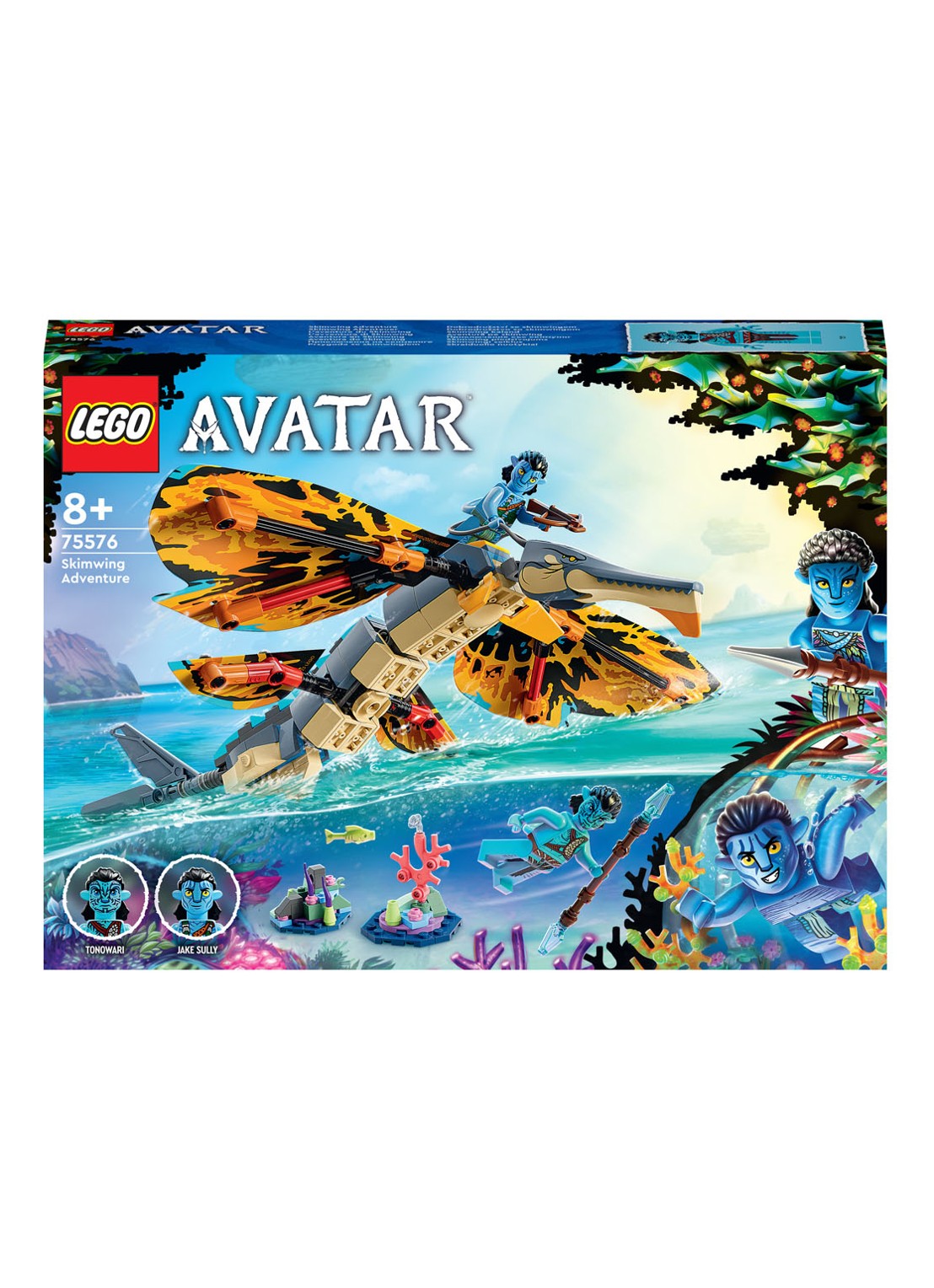 LEGO Avatar Skimwing avontuur set - 75576  - voorkant 4 multicolor