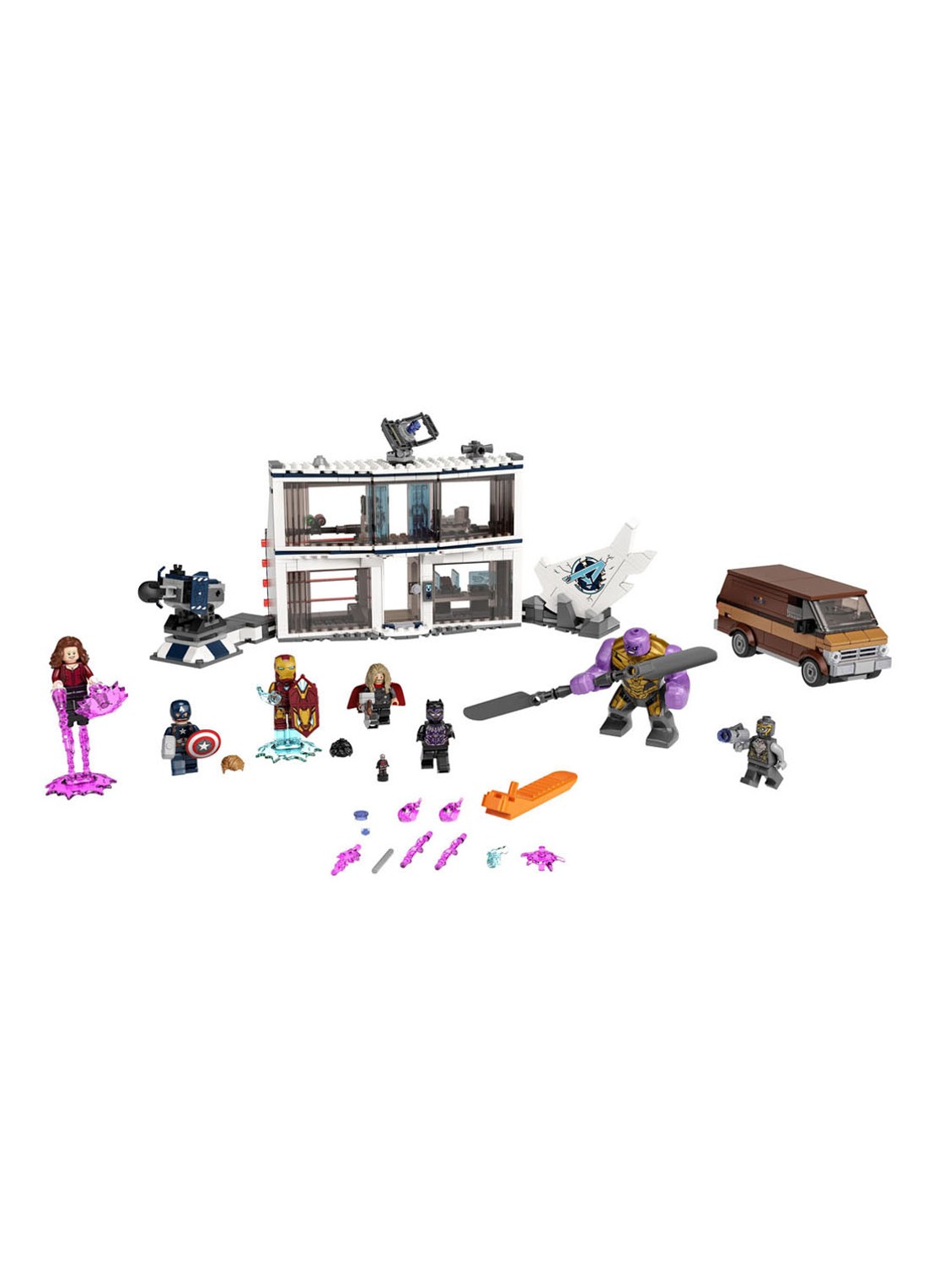 LEGO Avengers: Endgame Final Battle Set - 76192 - voorkant 7 zwart