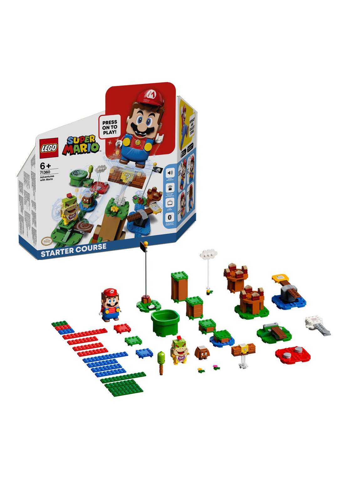 LEGO Avonturen met Mario - bouwset 71360 - voorkant 2 undefined