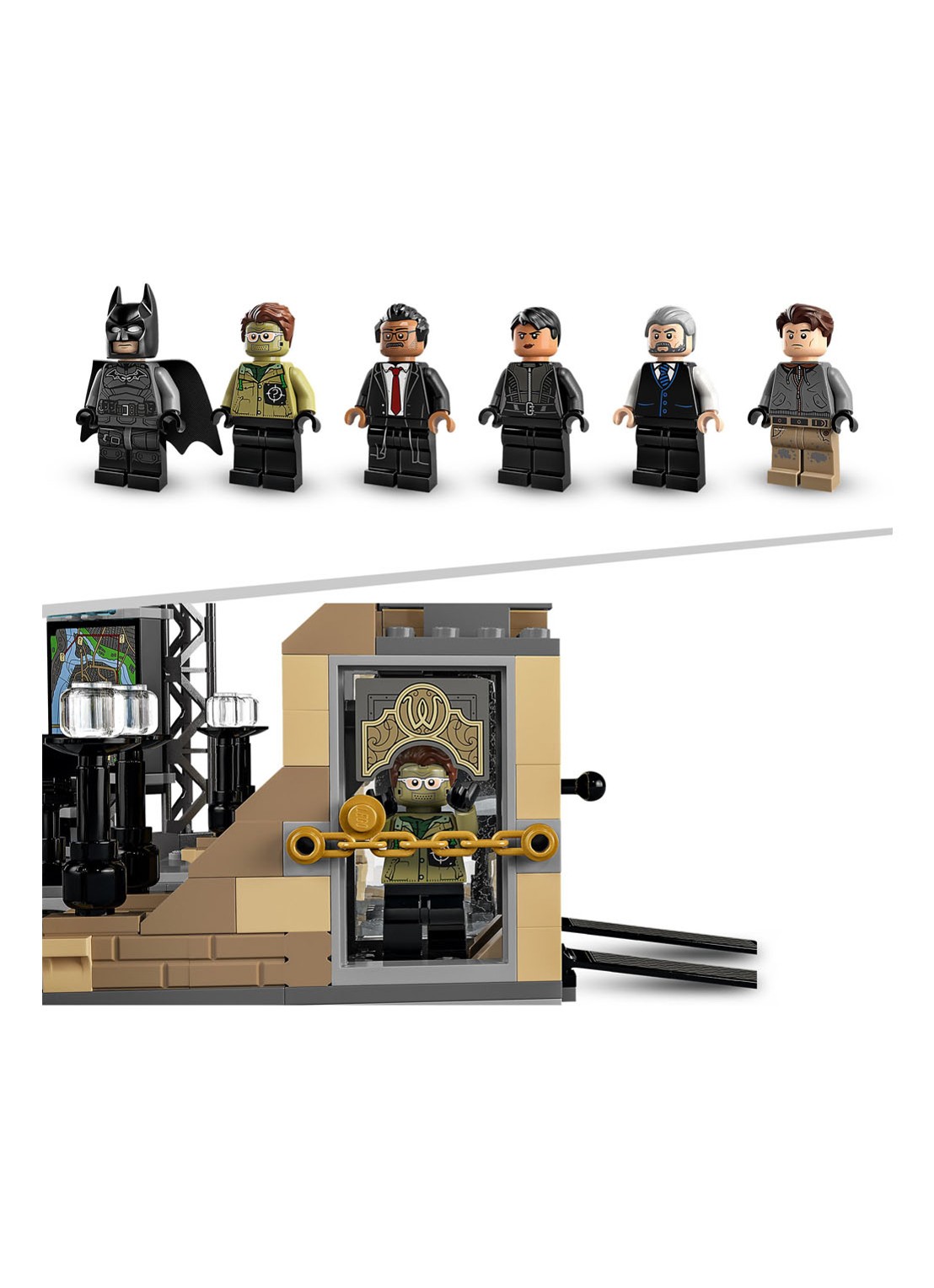 LEGO Batcave The Riddler Confrontatie bouwspeelgoed - 76183 - detail 2 multicolor