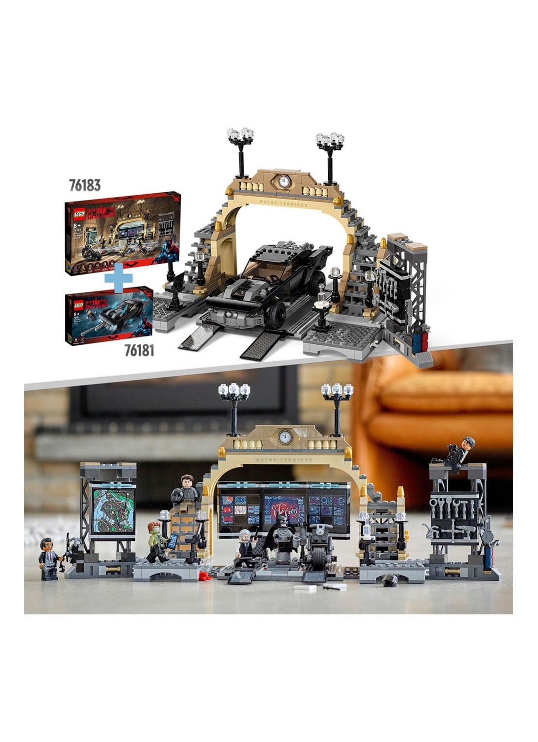 LEGO Batcave The Riddler Confrontatie bouwspeelgoed - 76183 - detail 5 multicolor