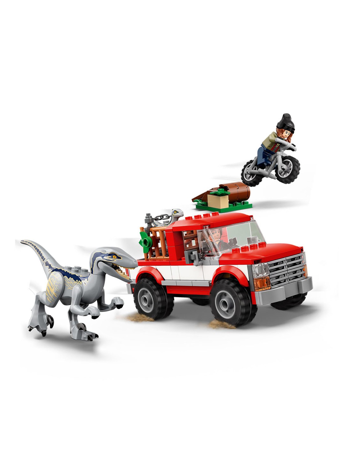 LEGO Blue & Beta velociraptorvangst - bouwset 76946 - voorkant 2 multicolor