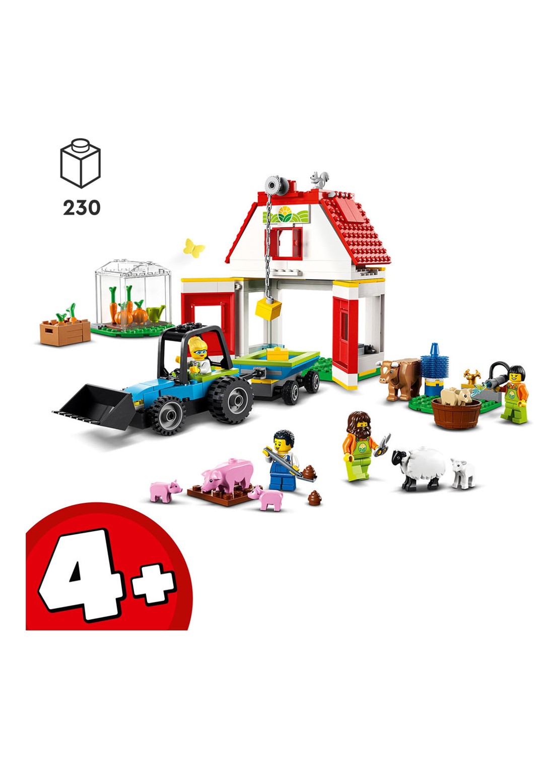 LEGO Boerderij schuur en boerderijdieren - 60346 - detail 5 multicolor