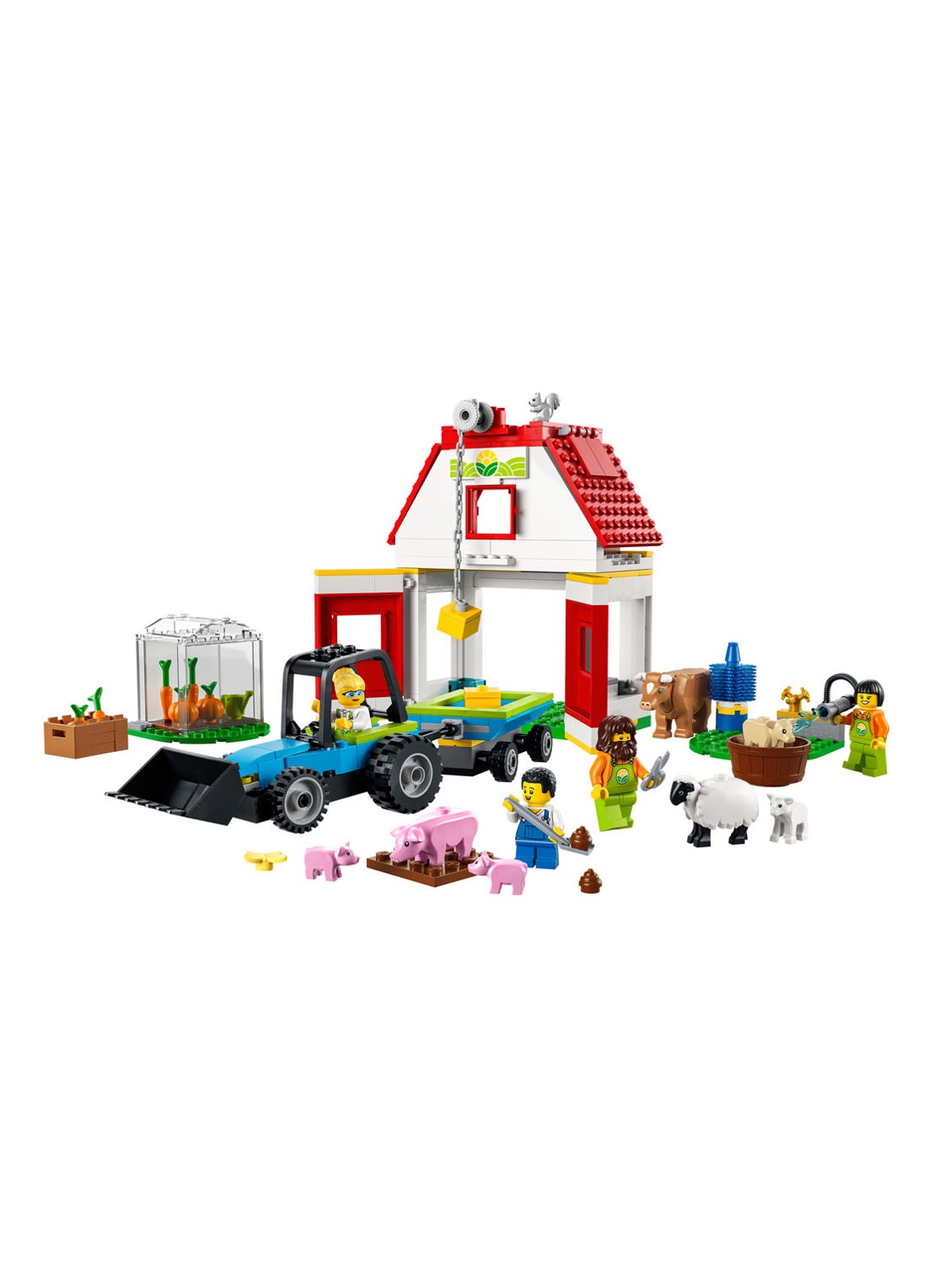 LEGO Boerderij schuur en boerderijdieren - 60346 - voorkant 2 multicolor