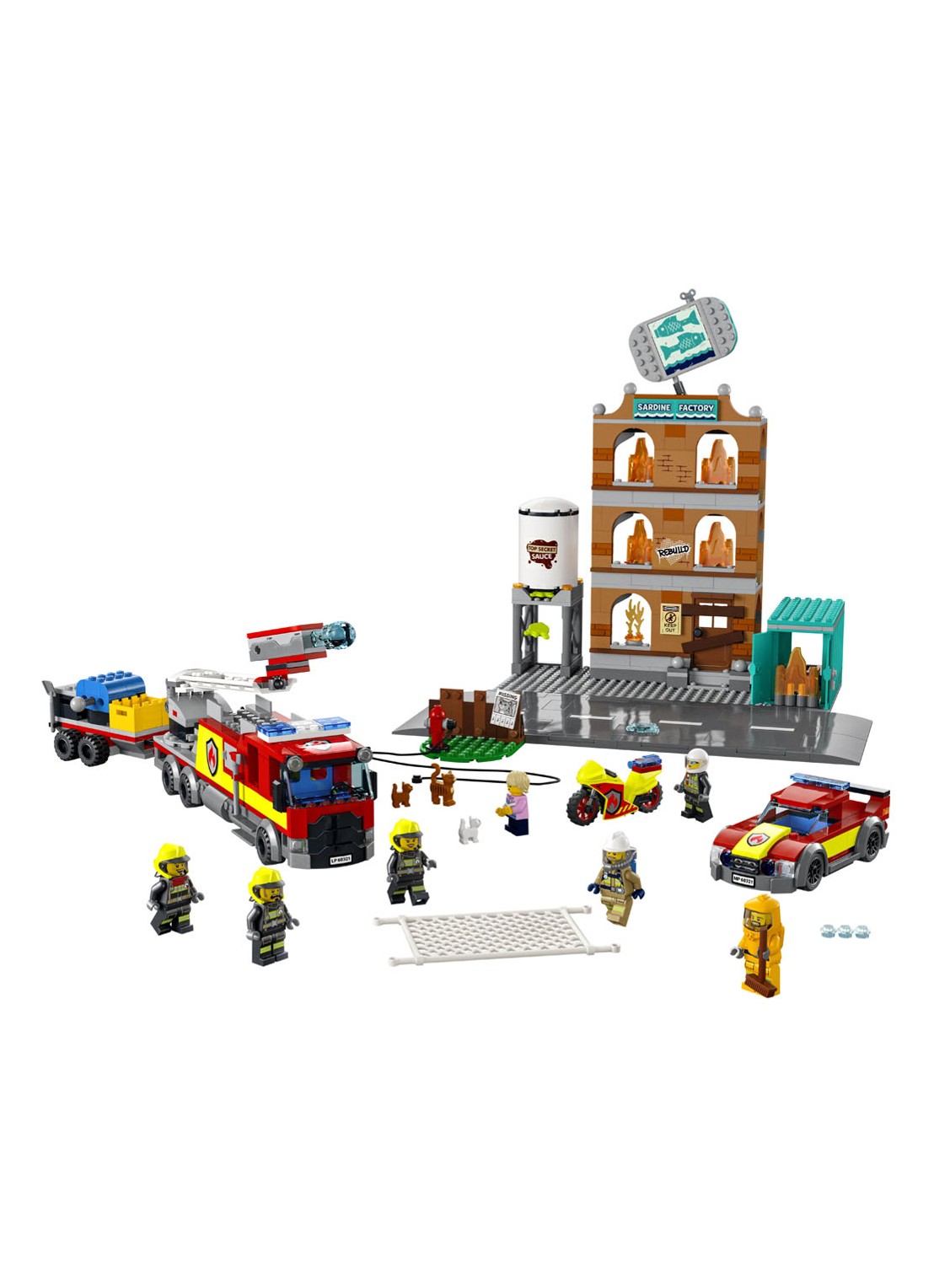 LEGO Brandweerteam - 60321 - voorkant 7 multicolor