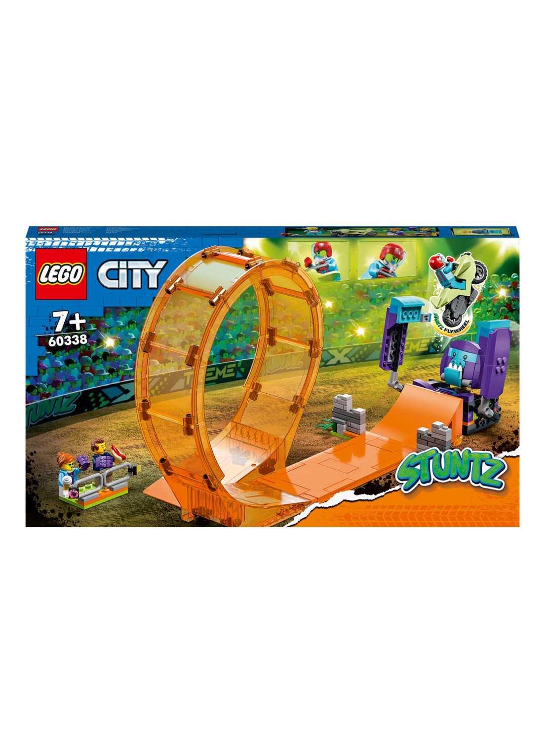 LEGO Chimpansee stuntlooping - bouwset 60338 - voorkant 5 multicolor