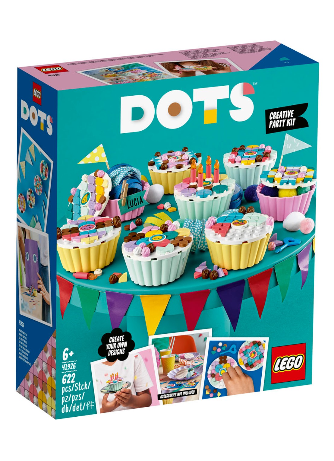 LEGO Creatieve feestkit - 41926 - voorkant 2 geel