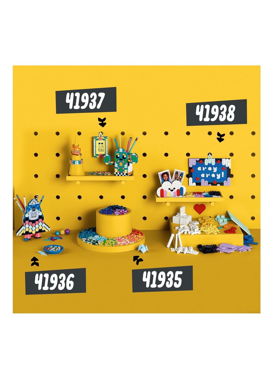LEGO Creatieve ontwerpdoos knutselset - 41938 - detail 6 lila