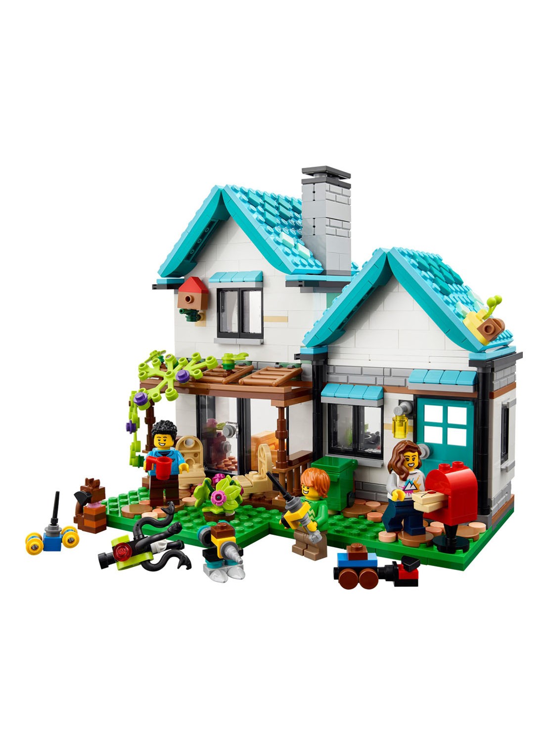 LEGO Creator 3-in-1 Knus Huis set - 31139  - detail 3 undefined