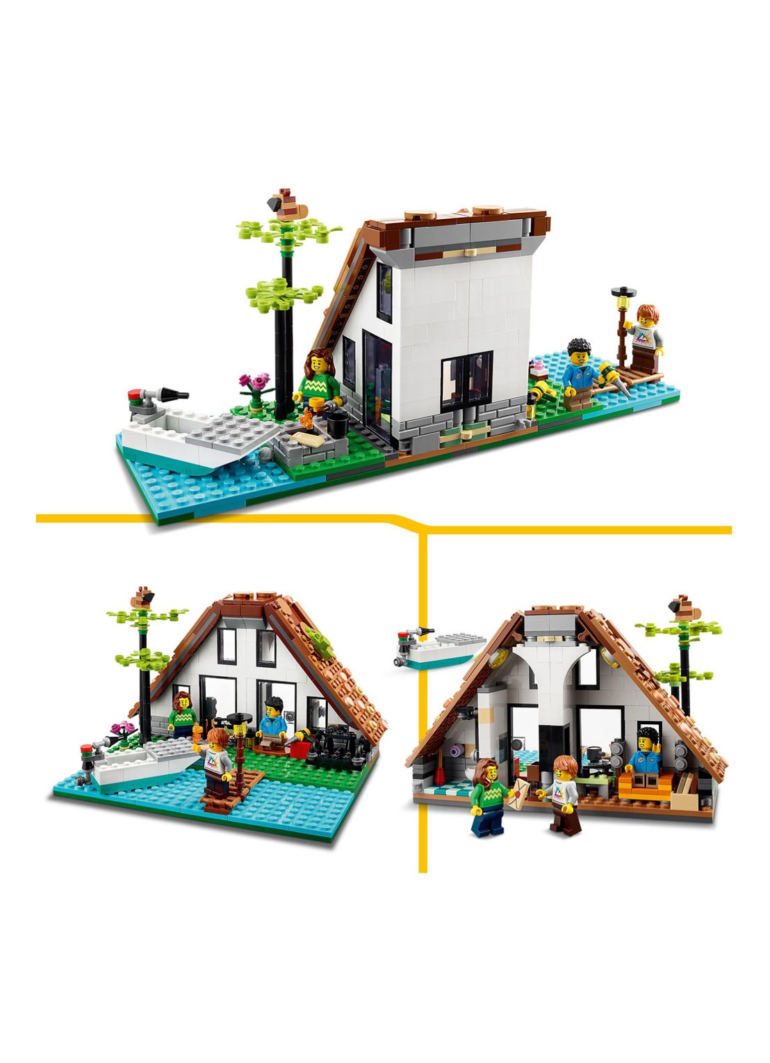 LEGO Creator 3-in-1 Knus Huis set - 31139  - detail 5 undefined