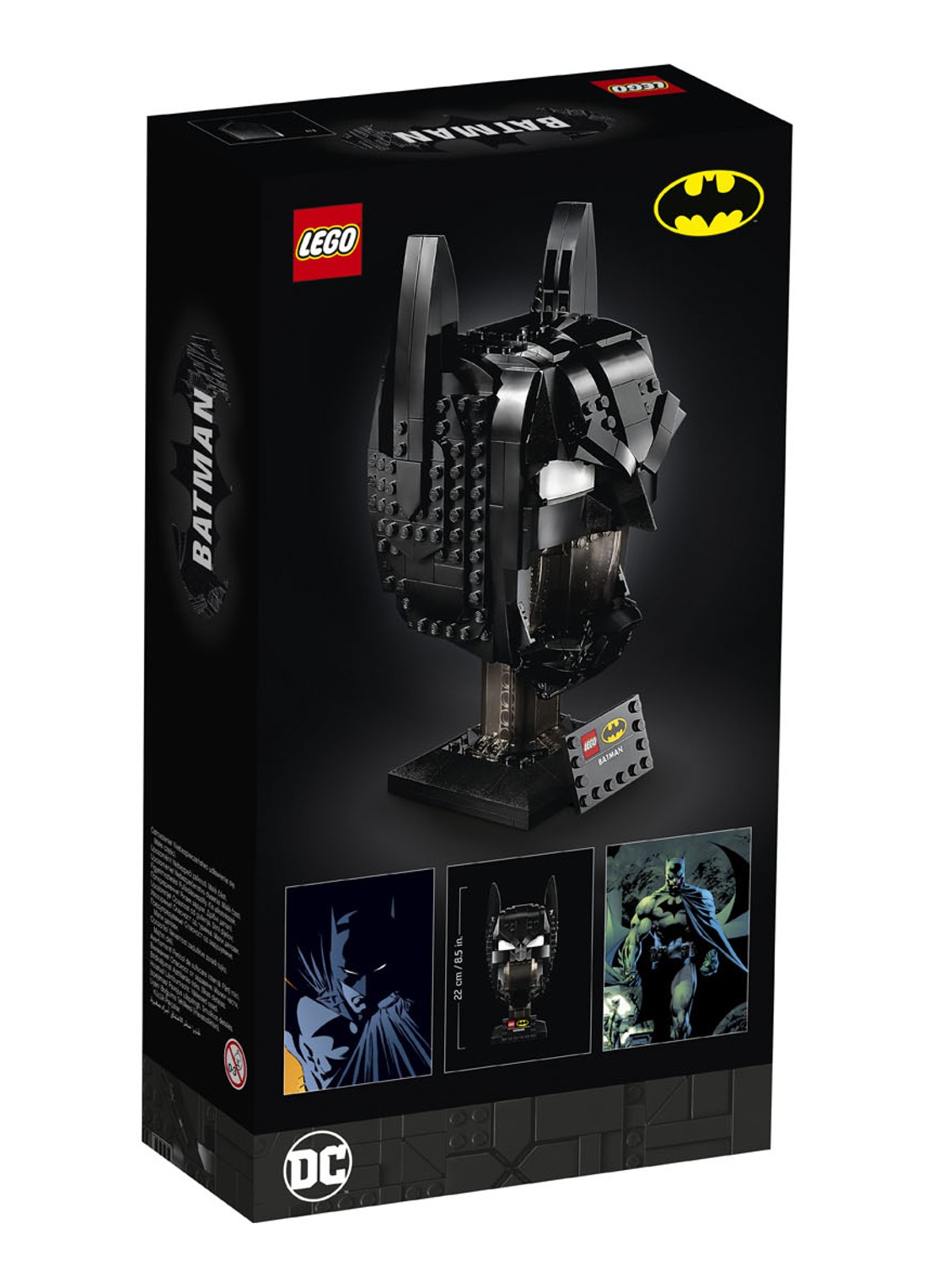 LEGO DC Comics Super Heroes Batman masker - 76182 - detail 7 zwart