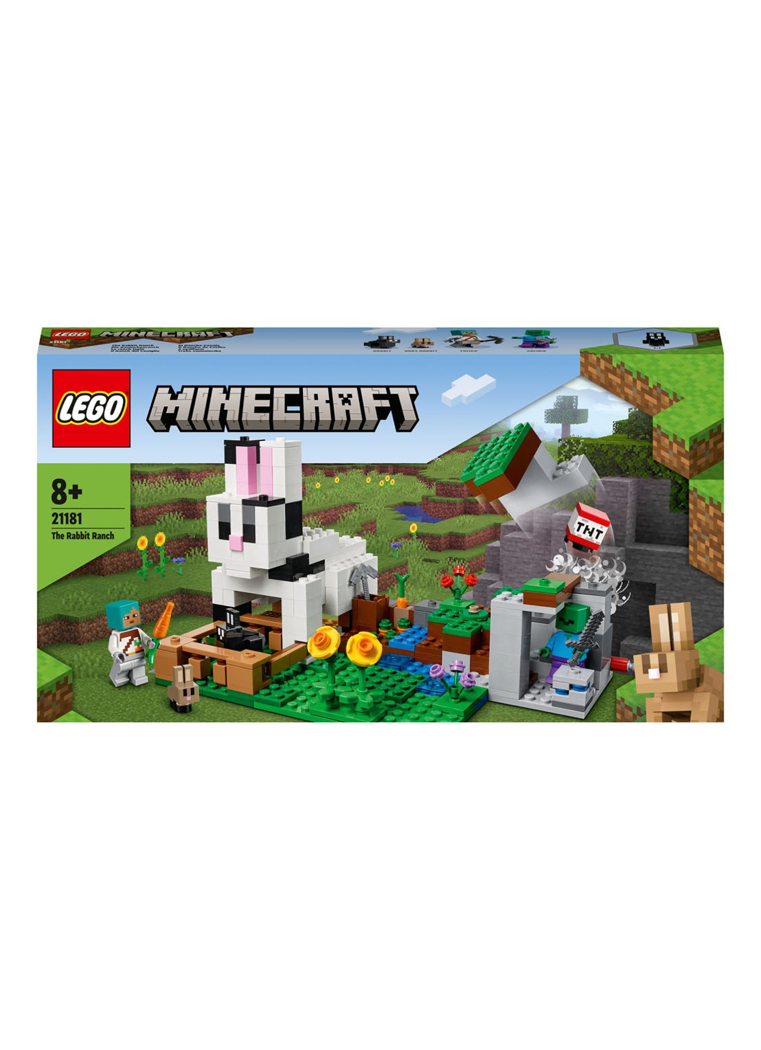 LEGO De Konijnenhoeve bouwspeelgoed - 21181 - voorkant multicolor