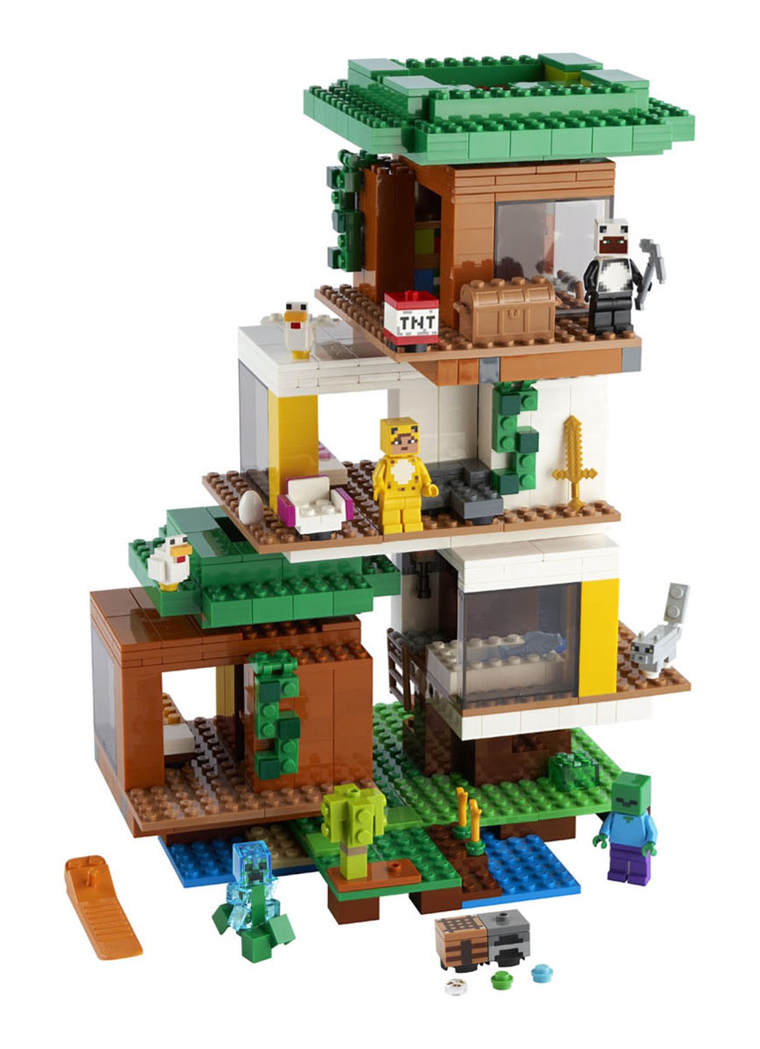 LEGO De moderne boomhut speelgoed - 21174 - voorkant 7 multicolor