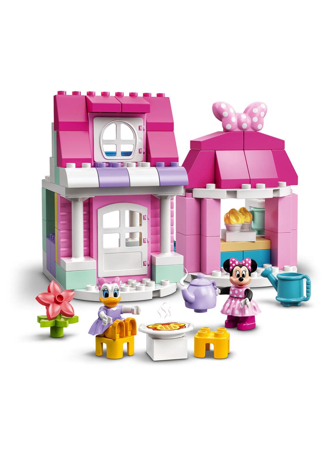 LEGO Disney Minnie's huis en café - 10942 - detail 4 roze
