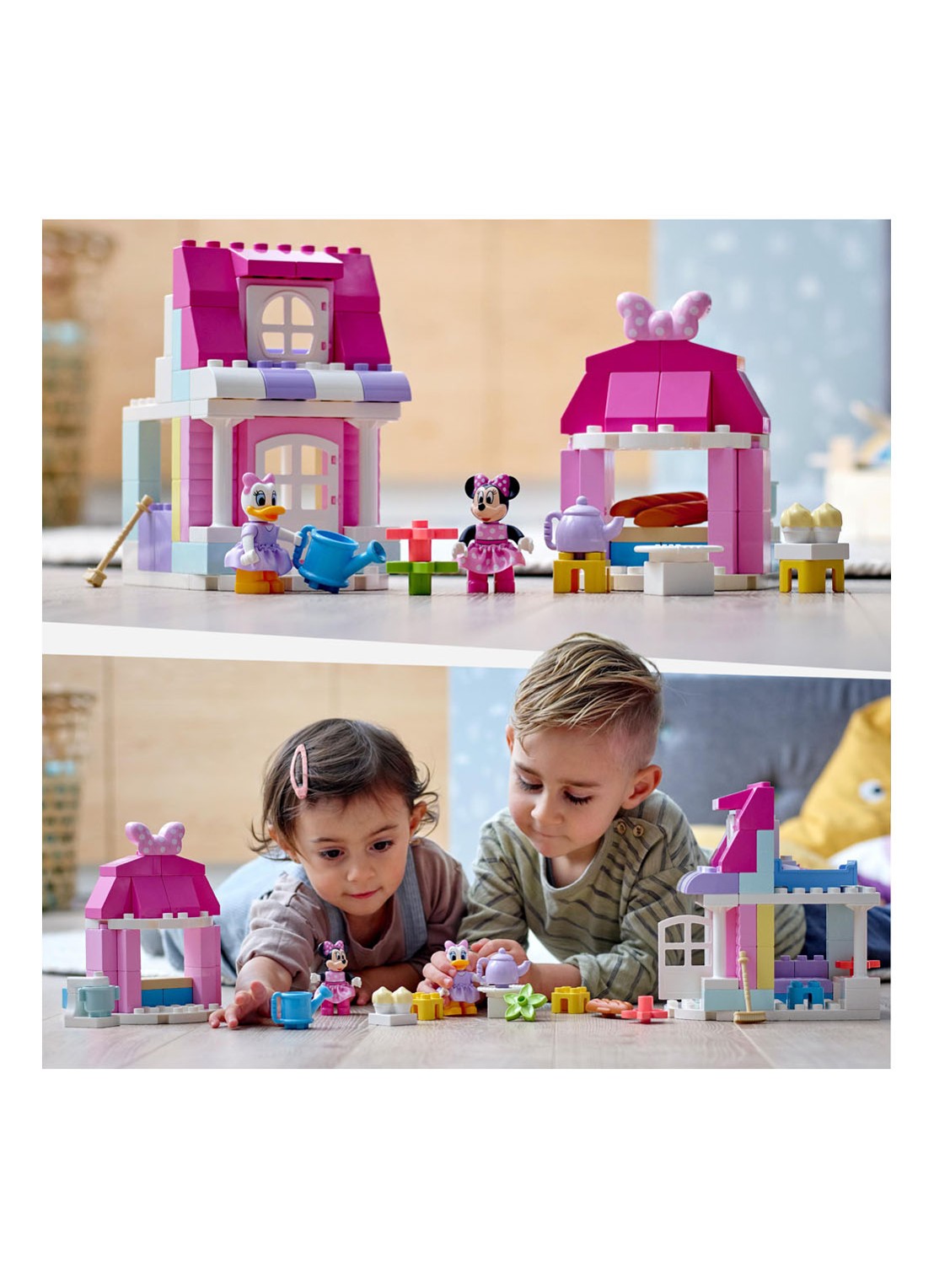 LEGO Disney Minnie's huis en café - 10942 - detail 6 roze