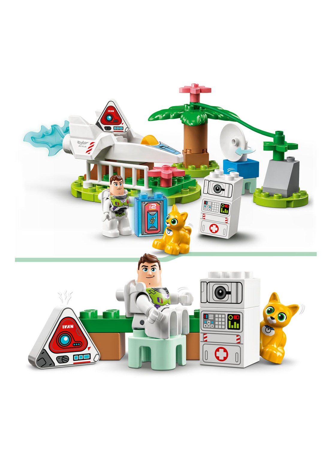 LEGO Disney TM Buzz Lightyear - bouwset 10962 - detail 4 multicolor
