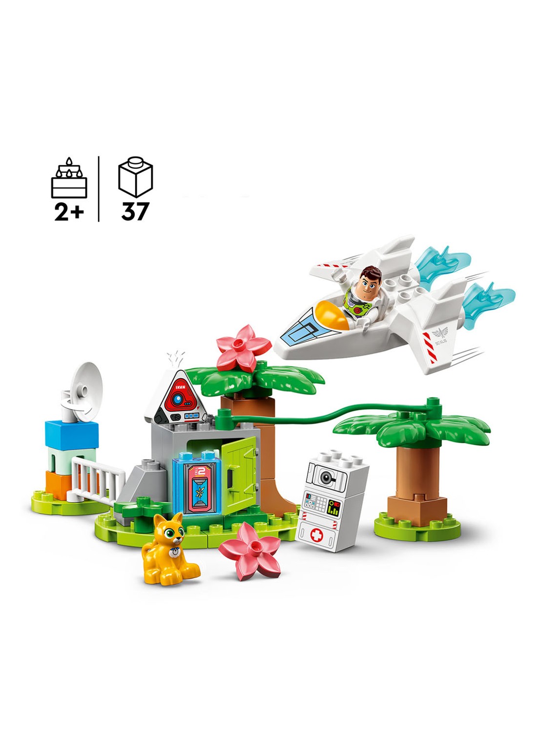 LEGO Disney TM Buzz Lightyear - bouwset 10962 - detail 5 multicolor