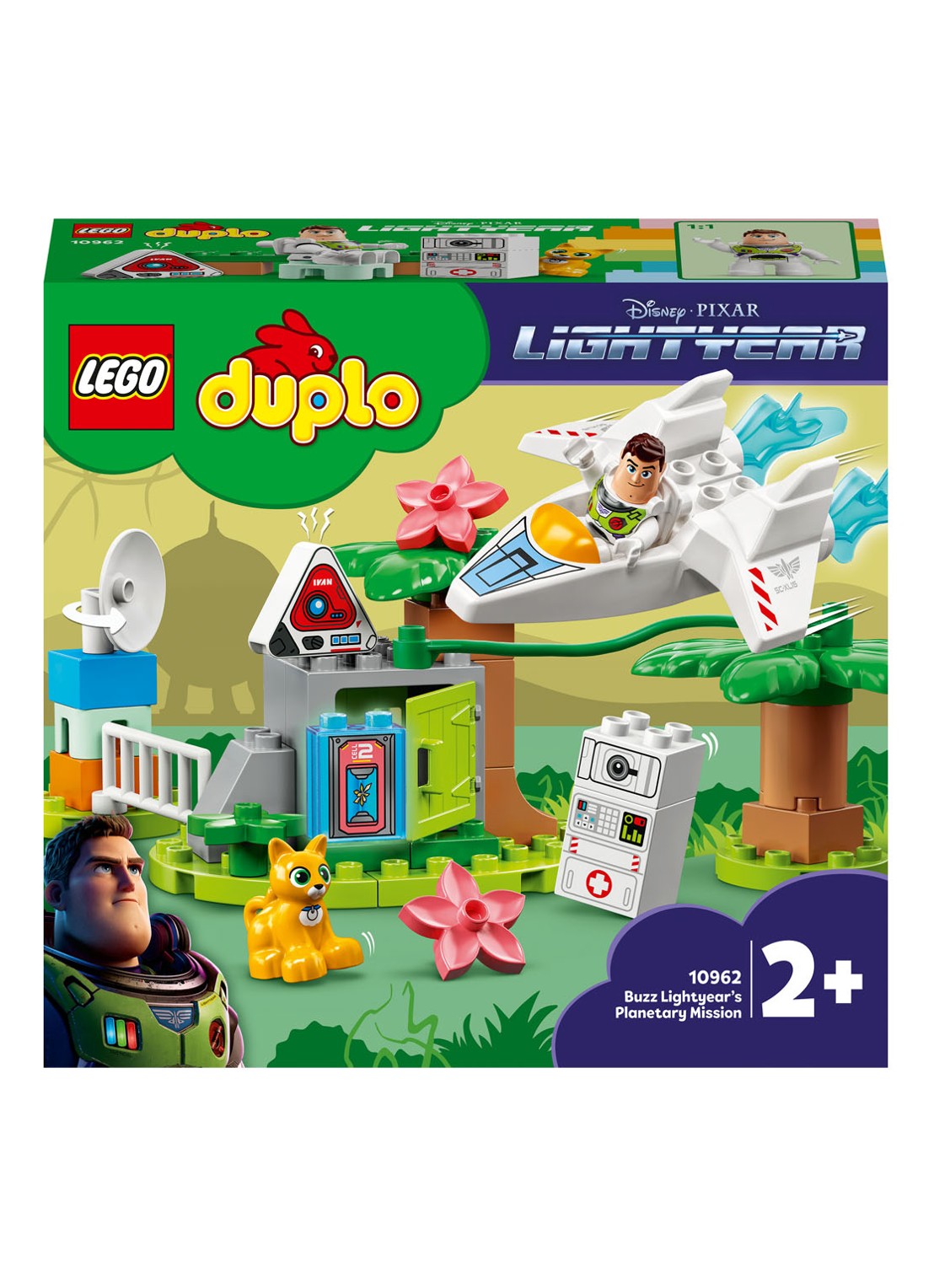 LEGO Disney TM Buzz Lightyear - bouwset 10962 - voorkant multicolor