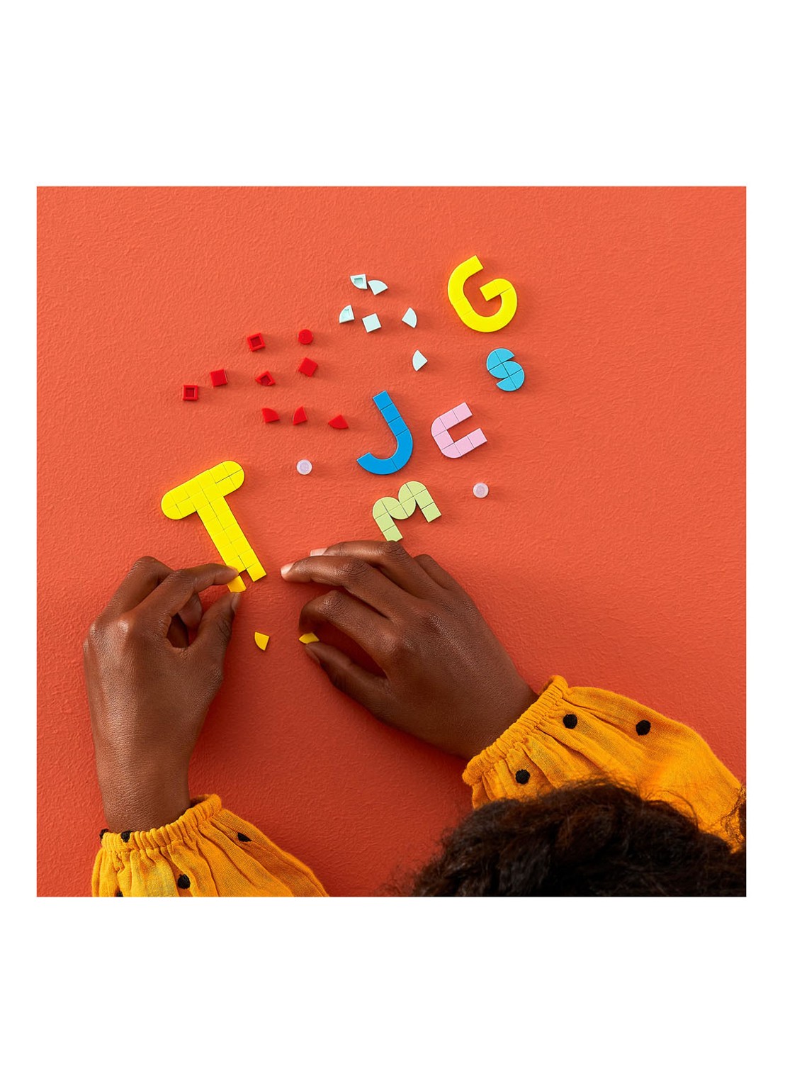 LEGO DOTS - Enorm veel DOTS letterpret DIY Craft set - 41950 - detail 6 multicolor