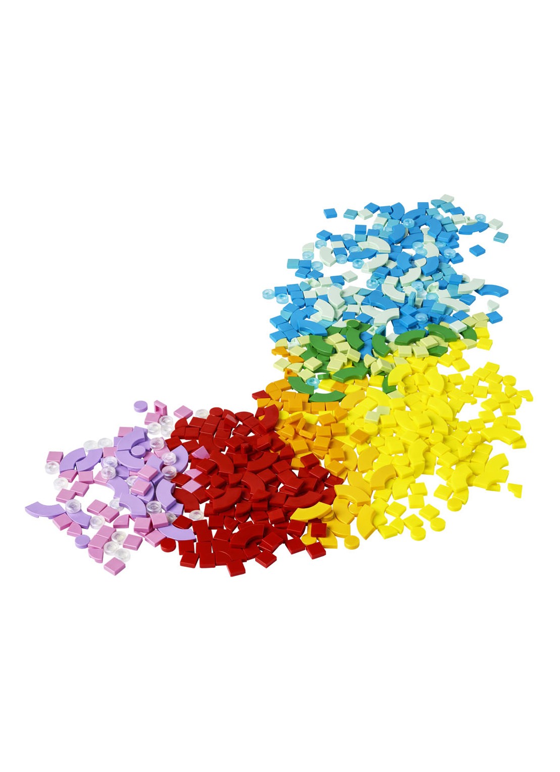 LEGO DOTS - Enorm veel DOTS letterpret DIY Craft set - 41950 - voorkant 2 multicolor