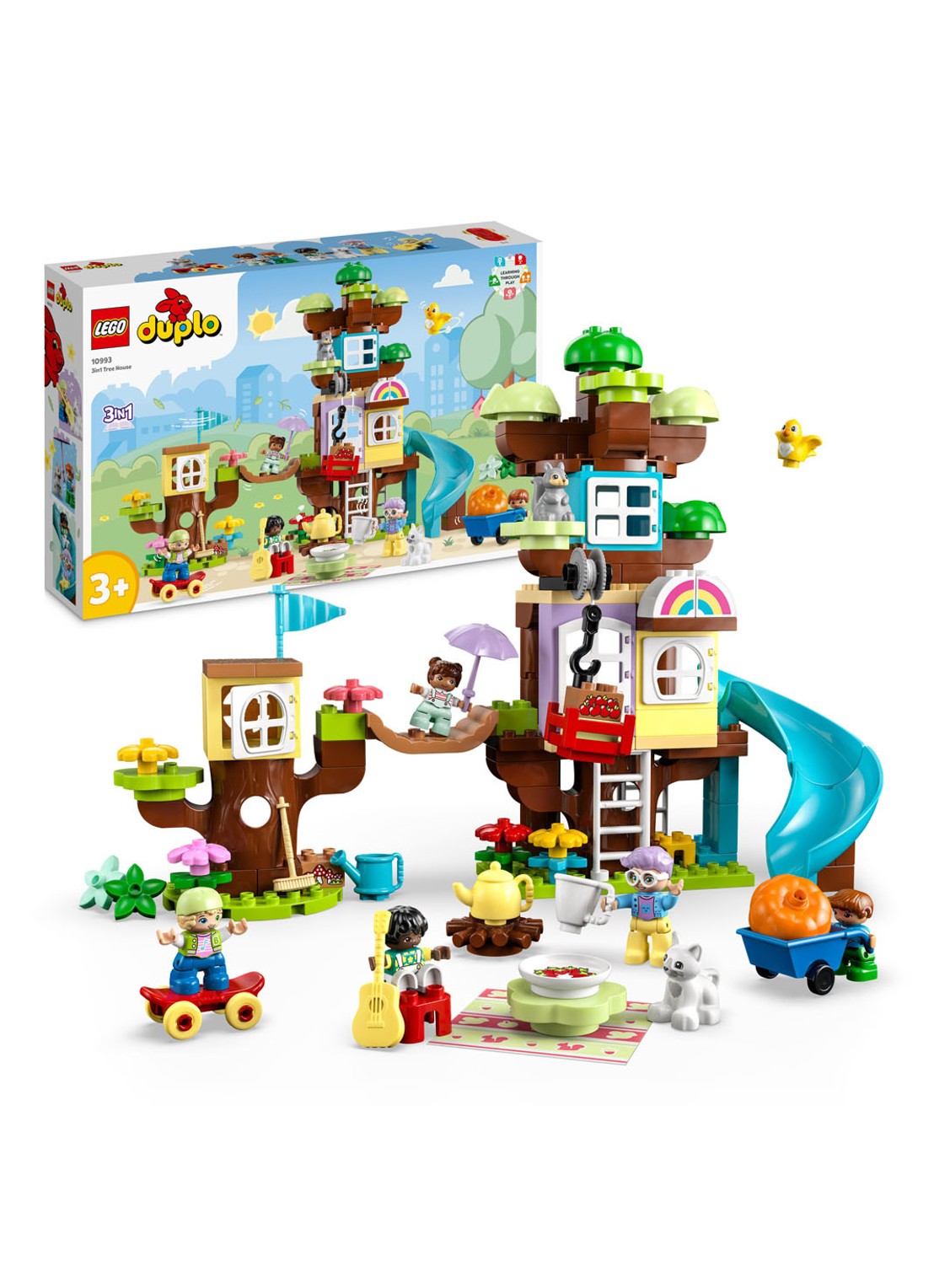 LEGO DUPLO 3 in1 Boomhut speelset - 10993 - voorkant 5 undefined
