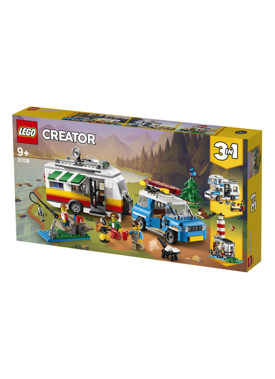 LEGO Familievakantie met caravan - 31108 - detail 3 undefined