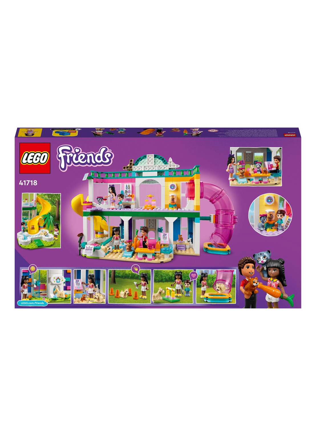 LEGO Friends Huisdieren Opvangcentrum Dierenset - 41718 - detail 5 multicolor