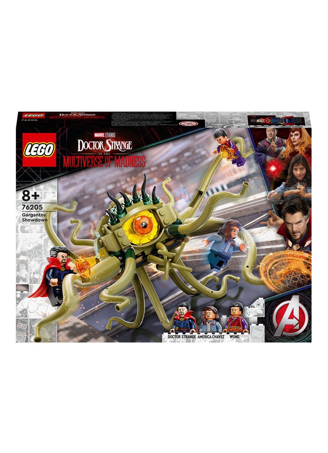 LEGO Gargantos Duel bouwspeelgoed - 76205 - voorkant 6 multicolor