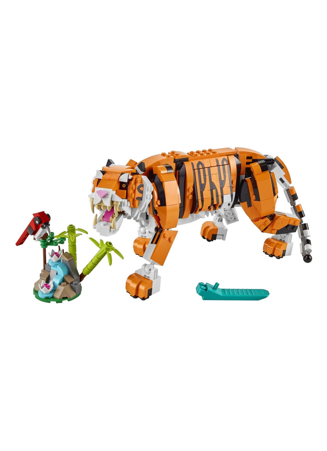 LEGO Grote Tijger bouwspeelgoed - 31129 - voorkant 2 multicolor