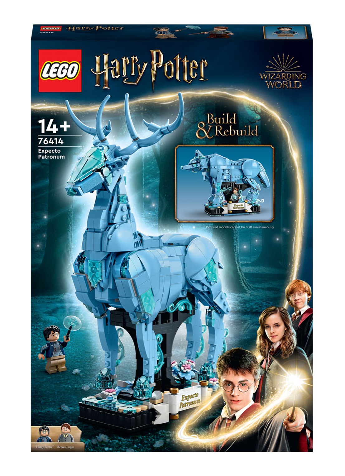 LEGO Harry Potter Expecto Patronum - bouwset 76414  - voorkant 2 multicolor