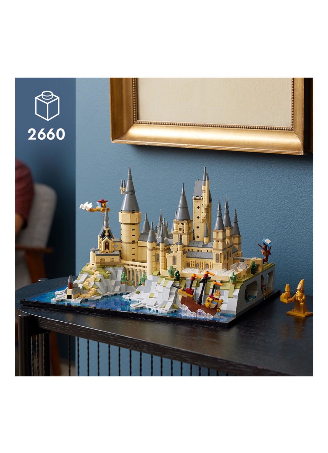 LEGO Harry Potter Kasteel Zweinstein en terrein bouwset - 76419 - detail 3 multicolor