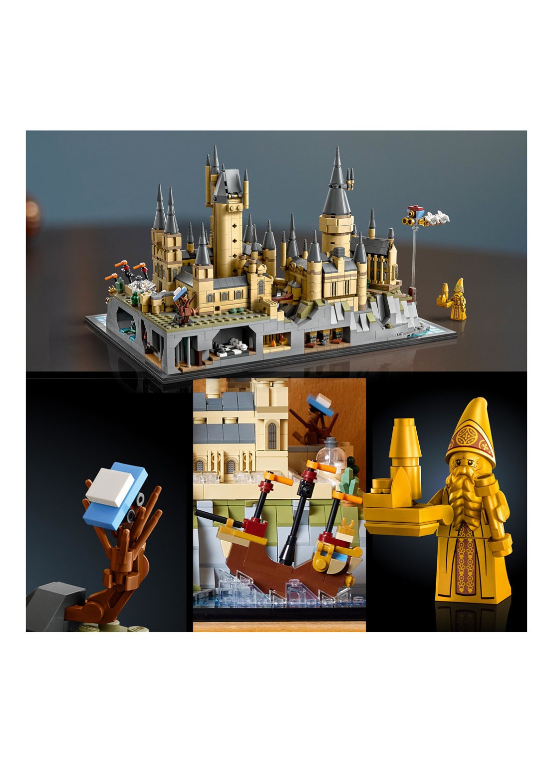 LEGO Harry Potter Kasteel Zweinstein en terrein bouwset - 76419 - detail 5 multicolor