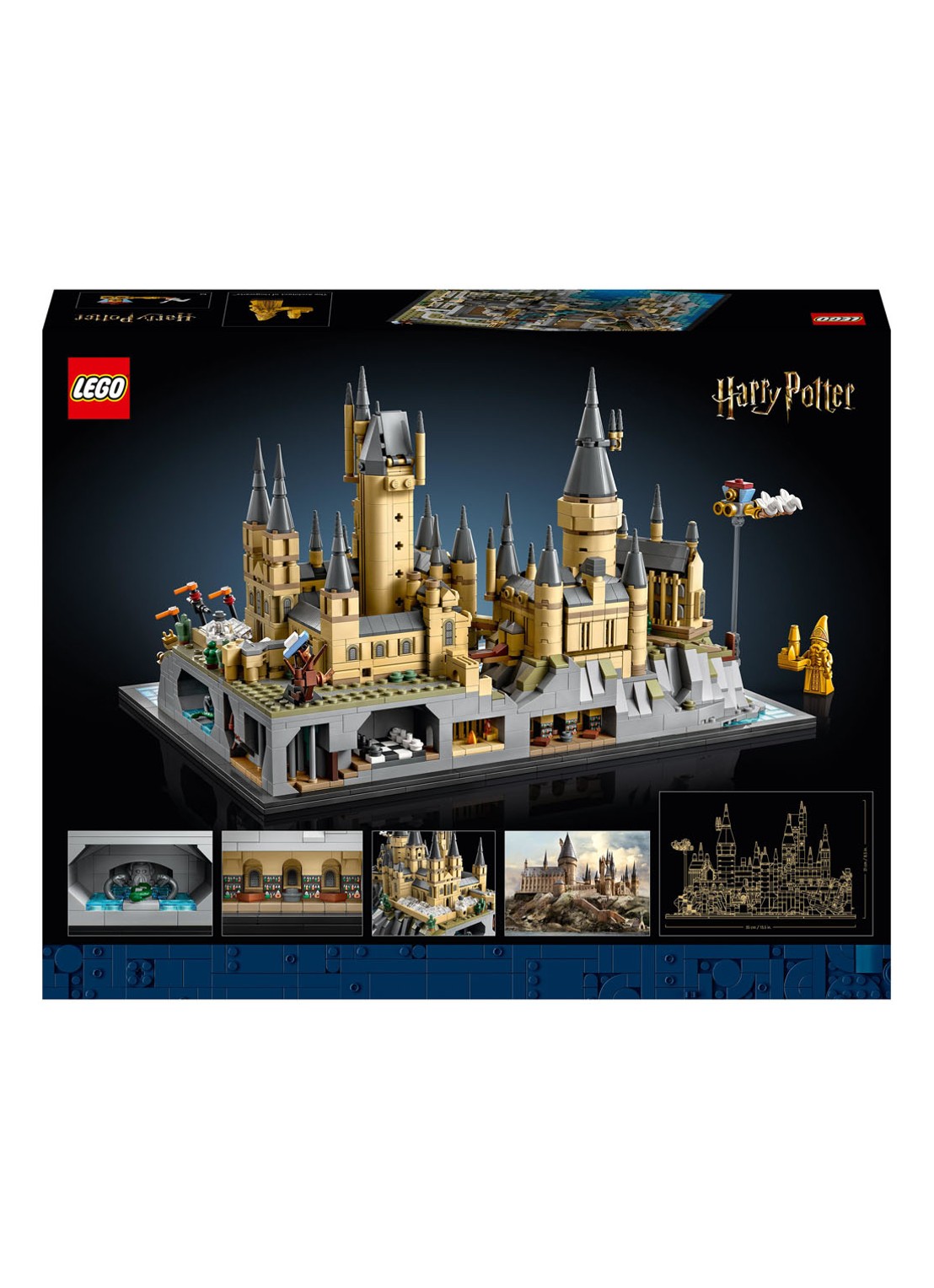 LEGO Harry Potter Kasteel Zweinstein en terrein bouwset - 76419 - detail 7 multicolor