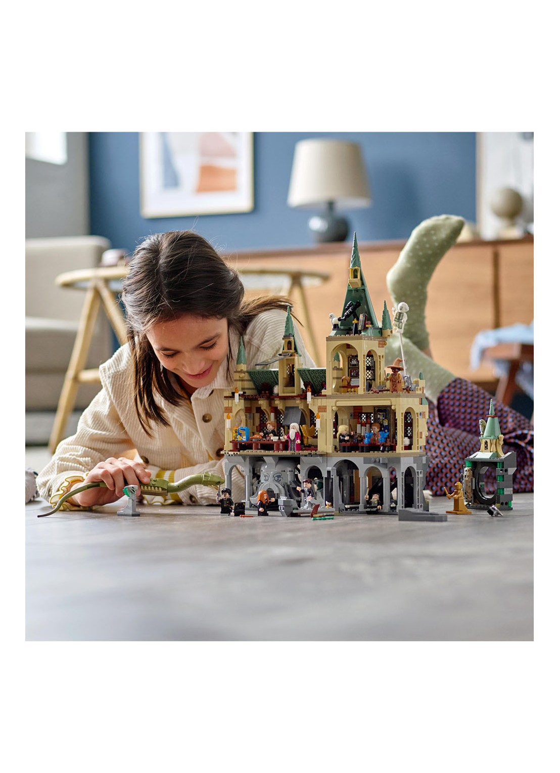 LEGO Harry Potter Zweinstein Geheime Kamer set - 76389 - detail 4 bruin